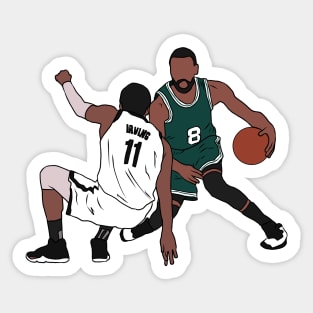 Kemba Walker Crosses Over Kyrie Sticker